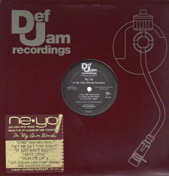 Ne-Yo In My Own Words Sampler Vinyl Single 12inch Def Jam - Bild 1 von 1