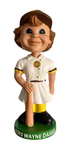 AAGPBL Baseball Fort Wayne Daisies Bobblehead A League of Their Own Promo NRFB - Imagen 1 de 5
