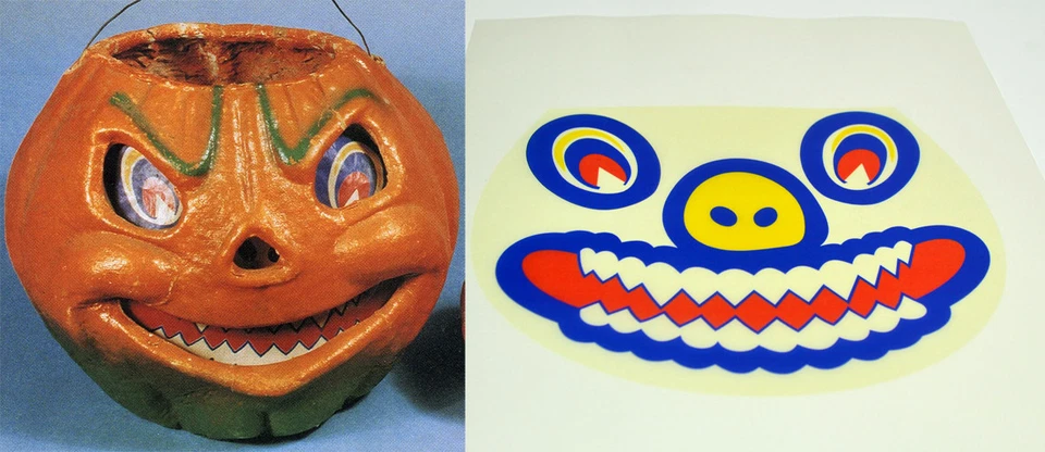 CARA DE REPUESTO DE PAPEL DE CRISTAL - LINTERNA DE PAPEL MACHÉ HALLOWEEN JOL MÁS GRANDE  Foto 1 de 1