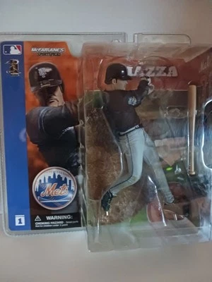 McFarlane's Sportspicks Mike Piazza #31, Mets Series 1 Action Figure MLB 2002 - Image 1 of 2