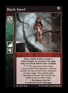 Dark Steel - Combat - Vampire VTES - Imagen 1 de 6