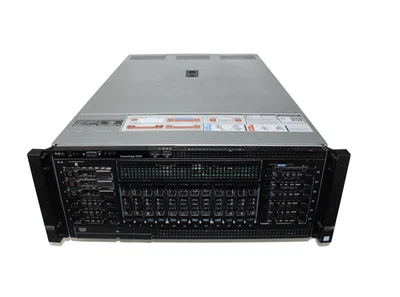 Dell R930 24SFF Server 256GB 4xE7-8867v3 2.5GHZ=64Cores 3x2.4TB 12G SAS H730P - Image 1 of 2