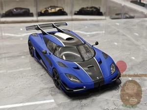 AUTOart 1:18 Koenigsegg AGERA RS Resina Diecast Coche Modelo Exhibición Adulto Regalo Azul - Imagen 1 de 25