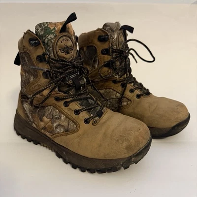 Botas de Caza Rocky Juveniles Exterior Talla 3M Camufladas Marrón Senderismo Aislante Aislante Foto 1 de 4