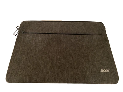FUNDA PROTECTORA ACOLCHADA PARA PORTÁTIL ACER ORDENADOR Cremallera Frontal Gris Excelente Foto 1 de 4