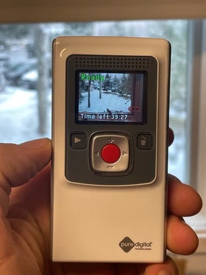 Pure Digital Flip Video Camera - Camcorder - Image 1 of 4
