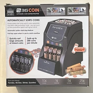Nadex 36SR Automatic Coin Sorter - Picture 1 of 10