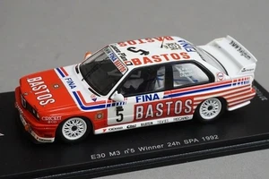1:43 Spark SB069 BMW E30 M3 SPA 24H 1992 #5 J.M. Martin S. Soper C. Danner - Picture 1 of 7