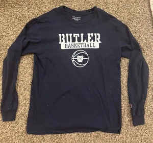 Butler Basketball Youth Large Long Sleeve Champion T Shirt - Picture 1 of 4