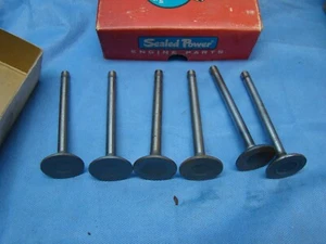 Corvair INTAKE Valve Set 6 Valves 140 145 164 1960-1969 USA Made OEM - Picture 1 of 3