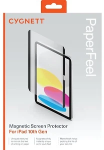 Cygnett Magnetic Paper Feel Screen Protector - Apple iPad 10.9 inch 10th Gen - Picture 1 of 1