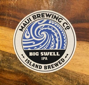 Maui Brewing Co brewery promotional vinyl sticker 3in craft beer Big Swell - Picture 1 of 1