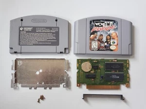 WCW-NWO Revenge Nintendo 64 Authentic N64 Game Cart Clean Pins & Nice Label - Picture 1 of 5