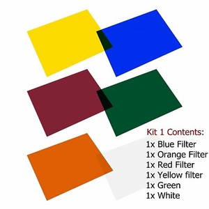 40X50cm Lighting Gels Filters Color Correction Light Sheets for Red Head Strobe