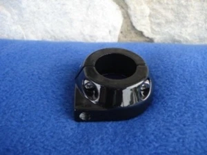BLACK CUSTOM SINGLE CABLE THROTTLE CLAMP FOR HARLEY - Picture 1 of 1