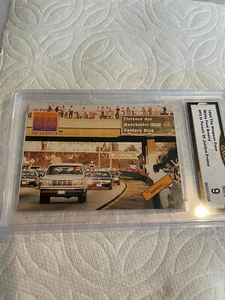 WHITE FORD BRONCO 1994 THE SIMPSON CASE IN PURSUIT OF JUSTICE PROMO #P3 GRADED 9 - Picture 1 of 2