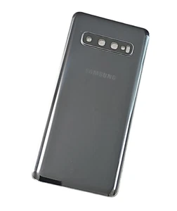 Tapa de batería Samsung Galaxy S10 plus / G975 tapa trasera negra calidad superior - Imagen 1 de 3