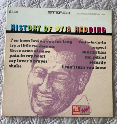 “HISTORY OF OTIS REDDING”, ’67, STEREO, 1st PRESS, S 418, GATEFLD, NM, ORIG. OWN - Image 1 of 4