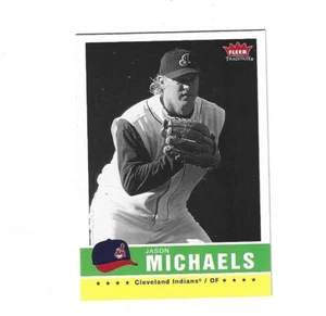 2006 Fleer Tradition Black and White #84 Jason Michaels CLEVELAND INDIANS - Picture 1 of 1