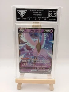 Galarian Articuno V 058/198 Chilling Reign Get Graded 8.5 Full Art Holo Rare - Bild 1 von 2