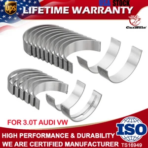 STD Crankshaft Main Bearing & Rod Bearings Kit for Audi A4 A5 Q5 VW 3.0 TSI TFSI - Picture 1 of 10