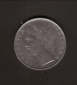 Italien--1957-100 Lire Münze - Bild 1 von 2