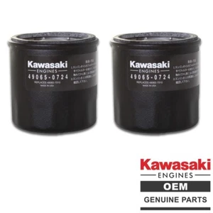 Genuine OEM Kawasaki 49065-0724 Oil Filter (Replaces 49065-7010) - 2 PACK - Picture 1 of 3