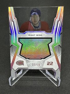 2021-22 UD RARE SPX Cole Caufield F-2 Finite Rookie Montreal Canadiens /75 SP