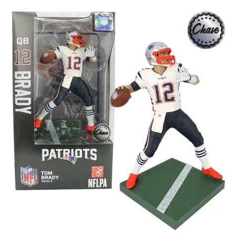 Tom Brady (New England Patriots) Exclusive CHASE Imports Dragon NFL 6"Figure Cover