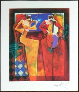 DID YOU GOT TO AN ART AUCTION ON YOUR LAST CRUISE? ~ CHARLES LEE ~ DUET NIGHT - Picture 1 of 2