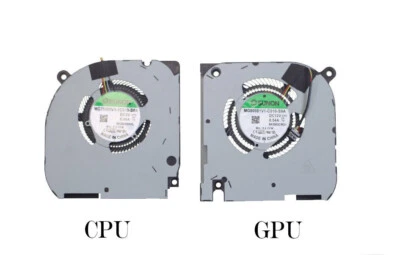 Laptop CPU GPU Cooling Fan For DELL G7-7500 2020 08THFX 046NH6 - Image 1 of 2