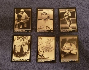 Baseballkarten Conlon Sammlung Babe Ruth 1992 - Bild 1 von 2