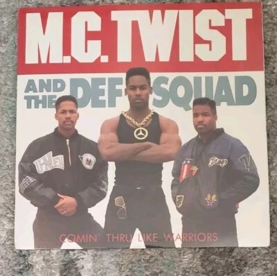 M. C. TWIST & DEF SQUAD Comin' Through LP Vinyl Record! Hip-Hop Rap Promo Sealed - Image 1 of 2