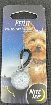 NITE IZE PETLIT Unisex Clip en Luz LED para Collar a Batería Foto 1 de 2