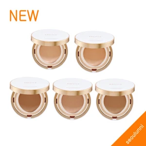 NEW ATOMY Adelica The New Gold Collagen Ampoule Cushion Korean K-beauty Makeup - Picture 1 of 28