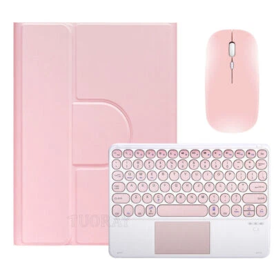 Rotation Case For iPad 7/8/9/10th Gen Air 3 4 5 6 Pro 11 Touchpad Keyboard Mouse - Image 1 of 4
