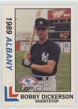 1989 Best Albany-Colonie Yankees Bobby Dickerson #16