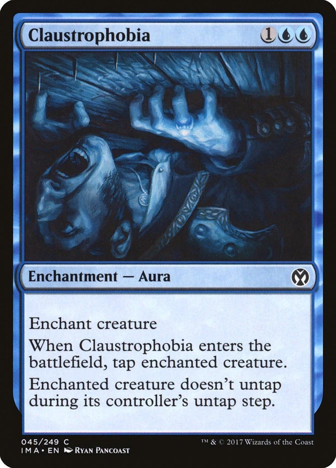 4x Claustrophobia *FOIL* - NM - Iconic Masters - SPARROW MAGIC mtg - Image 1 of 1