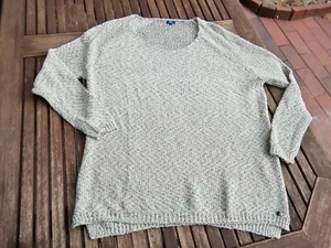 Cecil meliertes Shirt Pullover Pulli Langarm Rundhals Baumwolle pastell L 40/42 - Bild 1 von 5