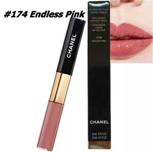 CHANEL Lip Colour LE ROUGE DUO ULTRA TENUE glossy lipstick- Endless Pink 174 - Picture 1 of 8