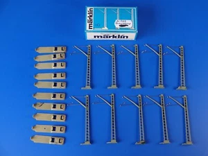 MARKLIN H0 - 7009 - 10x Catenary Mast (57) / BOX - EXC - Picture 1 of 4