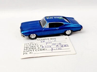 JOHNNY LIGHTNING 1968 CHEVROLET CHEVELLE TOY FAIR SAMPLE VERY NICE!!!!!! - Image 1 of 4
