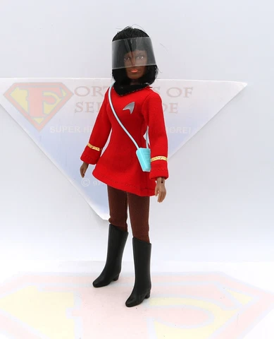 Vintage 1974 Mego Lt Uhura Star Trek Original Action Figure  ~100% Complete Cover