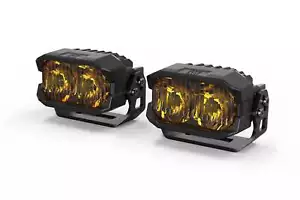Morimoto 2Banger HXB LED Pod (Combo / Yellow)(Pair) - Picture 1 of 10