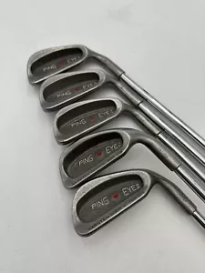 Ping Eye 2 Iron Set RH 3 5 6 7 8 Red Dot Karsten Shaft ZZ Lite Matching Serial # - Picture 1 of 24