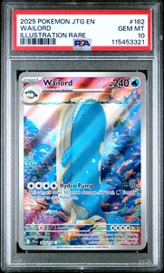 PSA 10 Wailord - Illustration Rare - 162/159 - Journey Together #321 - Bild 1 von 1