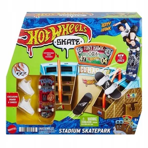 Hot Wheels Stadion Skatepark Fingerboard mit Schuhen - Bild 1 von 6