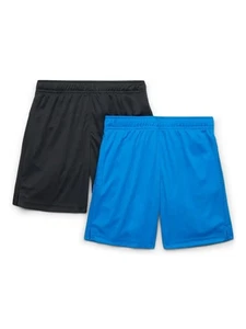 Athletic Works Boys Performance Shorts, 2-Pack Size S (6-7) - Picture 1 of 3