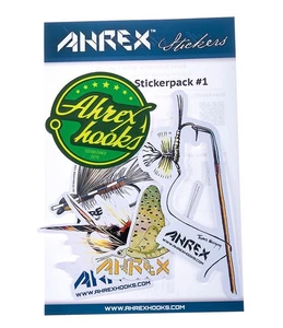 Ahrex Süßwasser Aufkleber Pack - 5 Stück/Packung - Bild 1 von 2