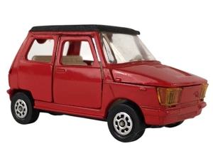 Corgi Toys Original Diecast 283 OSI Daf City Car Red Black Doors Open - Picture 1 of 9